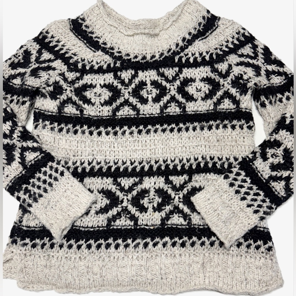 Free People | Silver Reed Fair Isle Wool Blend Sweater - Picture 12 of 12